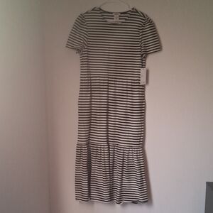 Classic DKNY Blk/ Ivy maxi dress. S